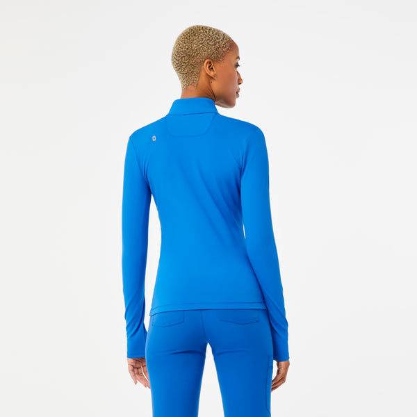 Women's Royal Blue ContourKnit Scrub Jacket