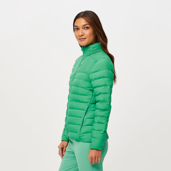 Women's Surgical Green Packable - Puffer Jacket