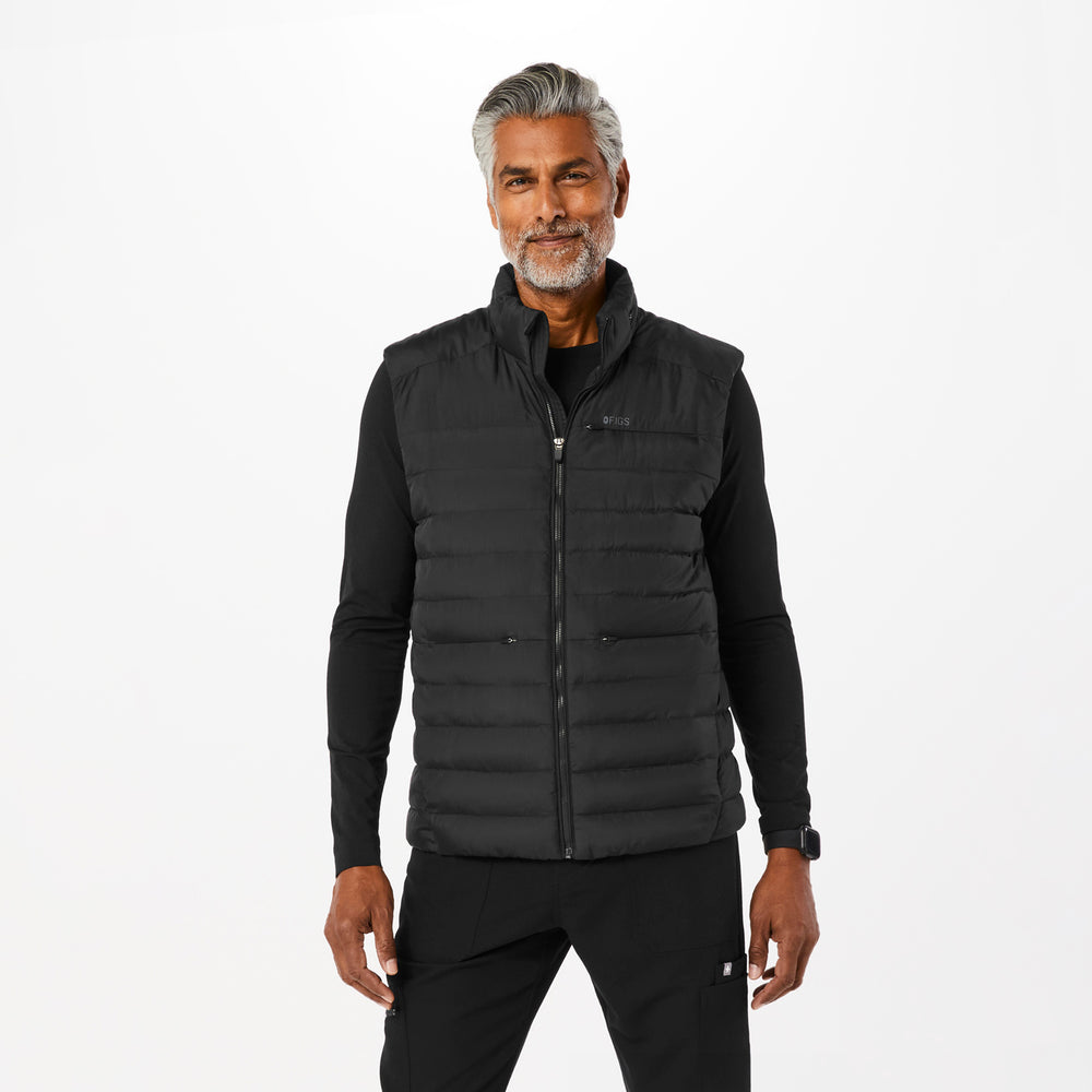men's Black On-Shift™ Packable - Puffer Vest