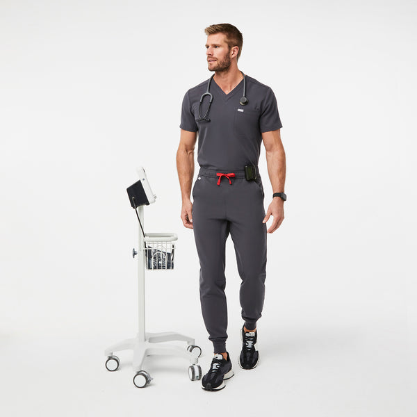 Men's Charcoal Tansen™ - Short Jogger Scrub Pant (3XL - 6XL)
