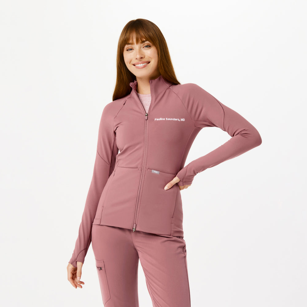 women's Mauve On-Shift ContourKnit Jacket™