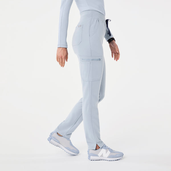 Women's Dusty Blue Yola High-Rise Slim  - Tall  Scrub Pant™