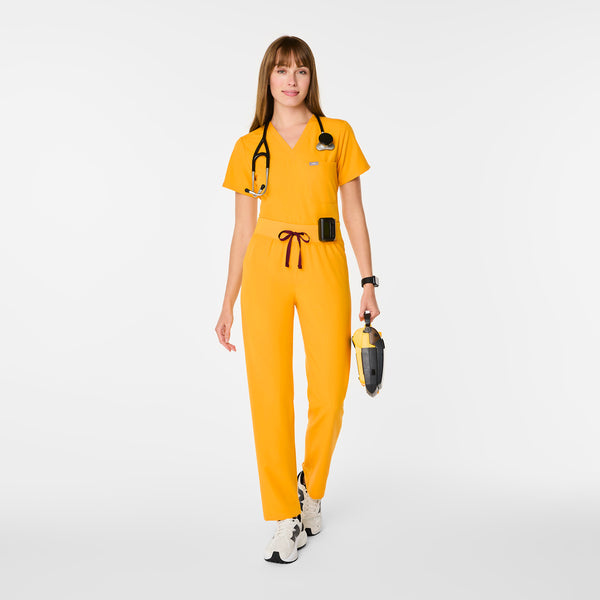 women's Emergency Yellow High Waisted Livingston Basic Scrub Pant™