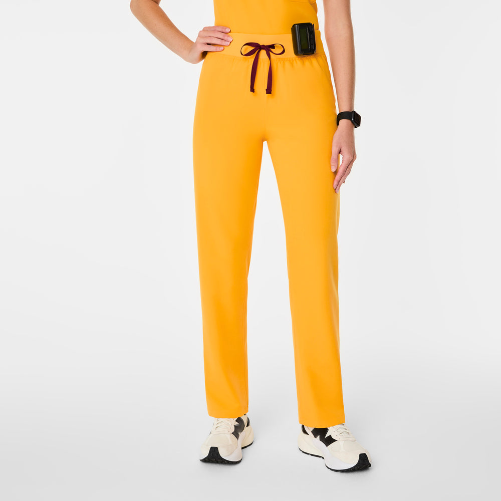 women's Emergency Yellow High Waisted Livingston Basic Scrub Pant™