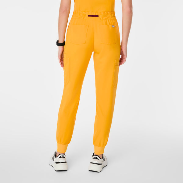 women's Emergency Yellow Uman Relaxed Jogger Scrub Pant