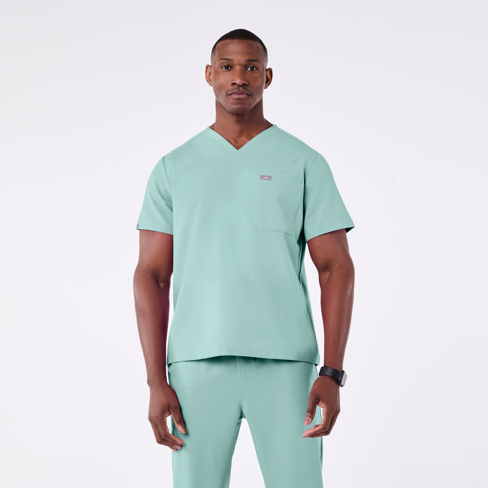 men's Seaglass Leon - Three-Pocket Scrub Top™