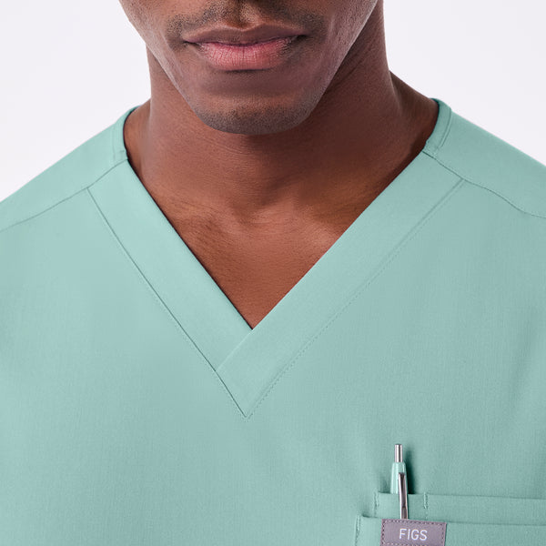 men's Seaglass Leon - Three-Pocket Scrub Top™