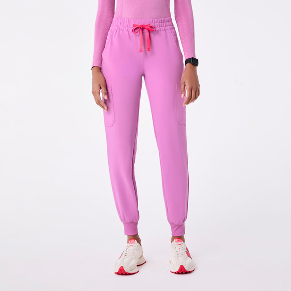 women's Pink Cloud Uman Relaxed - Jogger Scrub Pant