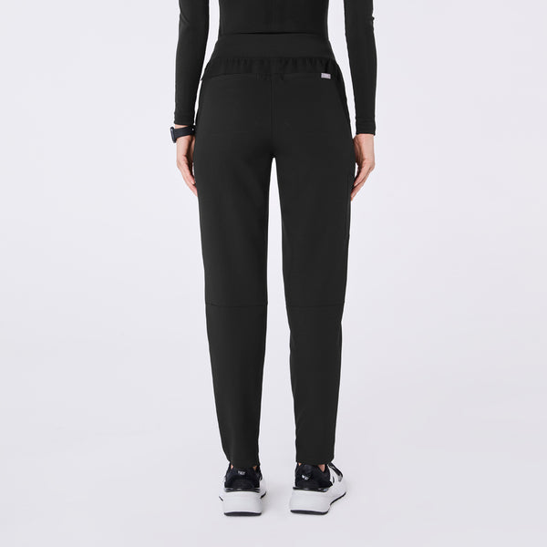 women's Black Alva High Waisted Tapered - Tall Scrub Pant