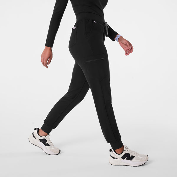 Women's Black Zamora™ High-Rise - Jogger Scrub Pant