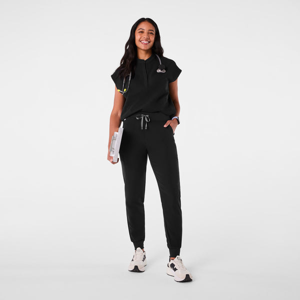 Women's Black Zamora™ High-Rise - Jogger Scrub Pant