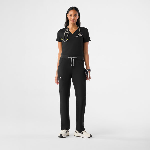 Women's Black Kade - Straight-Leg Scrub Pant™ (3XL - 6XL)