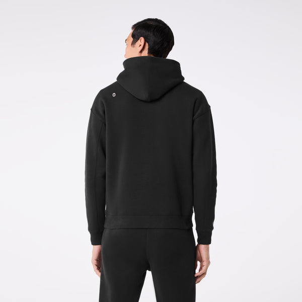Men's Black Off-Shift Figs Logo Hoodie Sweatshirt™