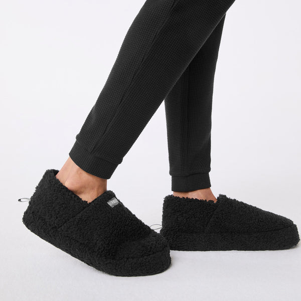 Men's Black Off-Shift Waffle - Jogger Sweatpant™