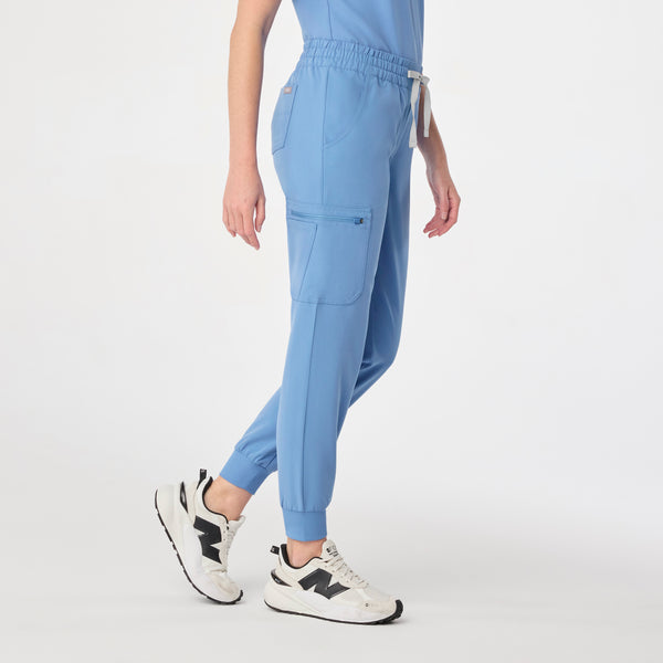Women's Ceil Blue Uman Relaxed - Tall Jogger Scrub Pant