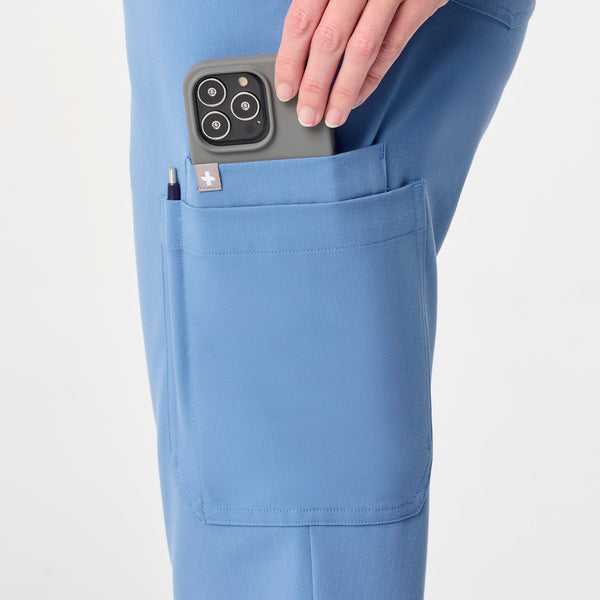 Women's Ceil Blue Uman - Jogger Scrub Pant