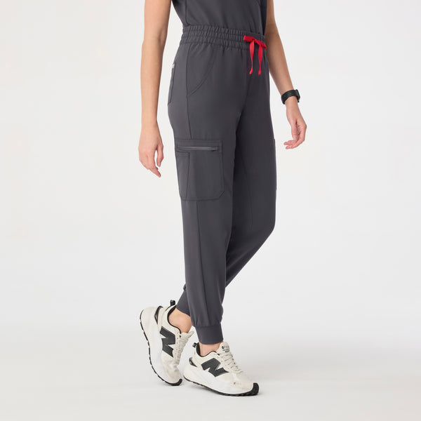 Women's Charcoal Uman High-Rise - Tall Jogger Scrub Pant