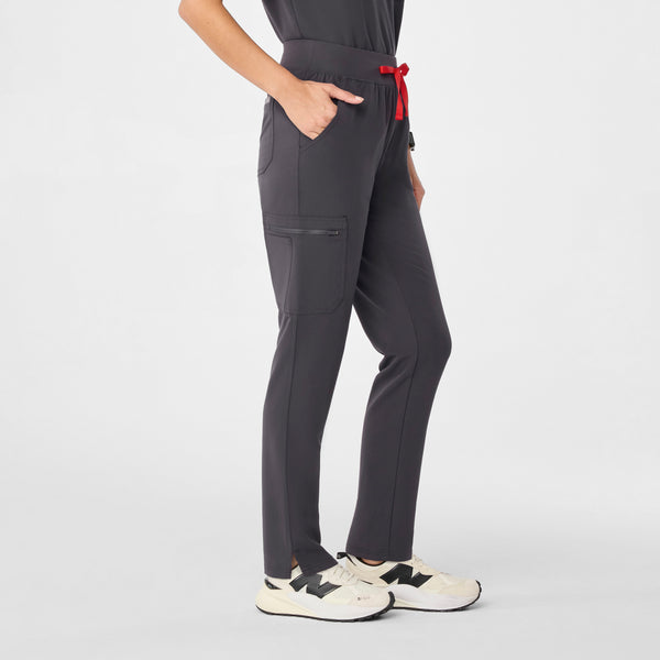 women's Charcoal Yola™ High Waisted - Skinny Scrub Pants