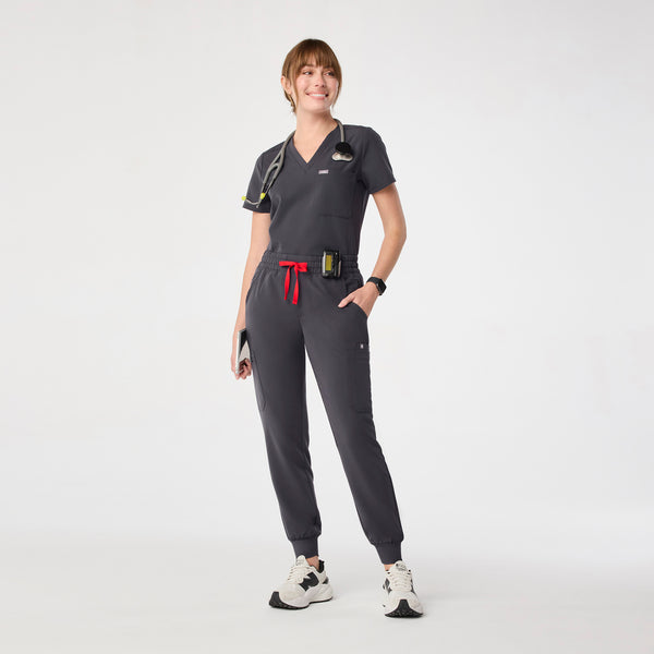 Women's Charcoal Uman - Jogger Scrub Pant