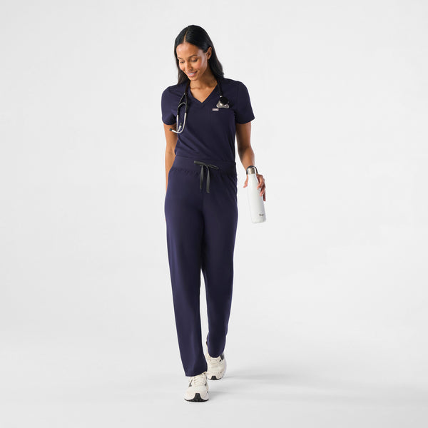 women's Navy Livingston™ High Waisted - Tall Basic Scrub Pants
