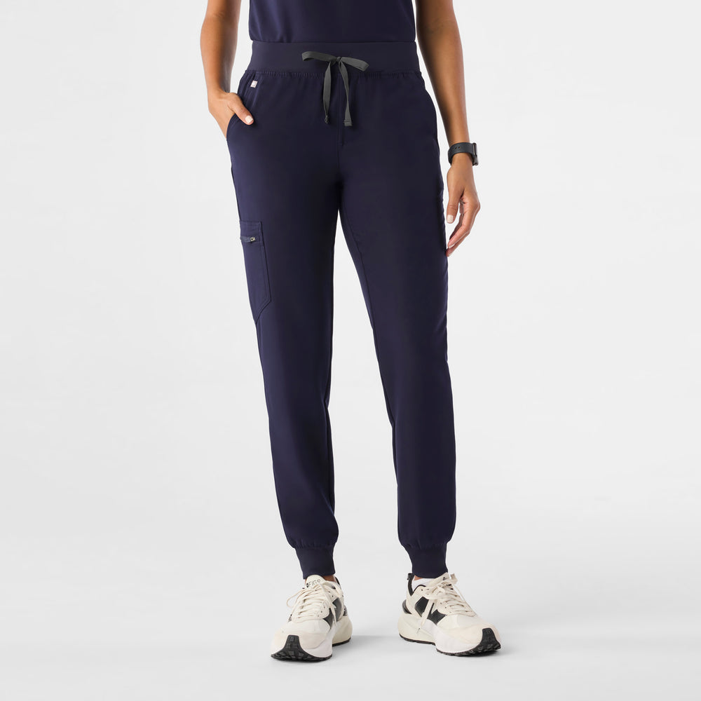 Women's Navy Zamora™ - Petite Jogger Scrub Pants