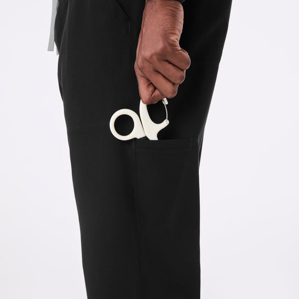 men's Black Billings - Straight Leg Scrub Pant