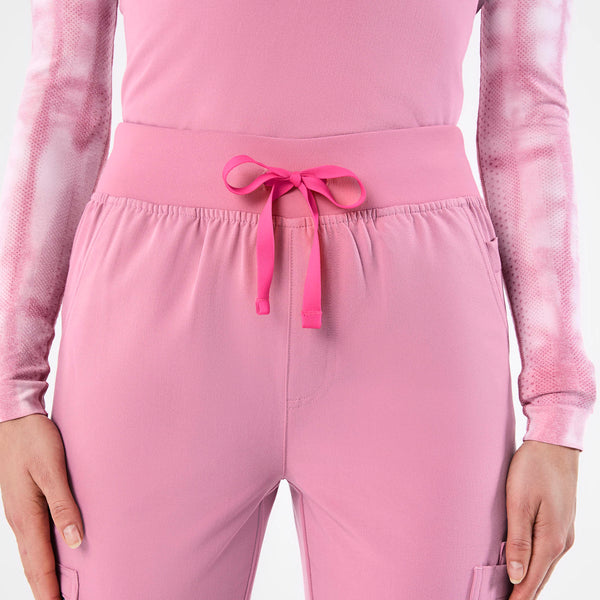 women's Chalk Pink High Waisted Yola - Petite Skinny Scrub Pant™