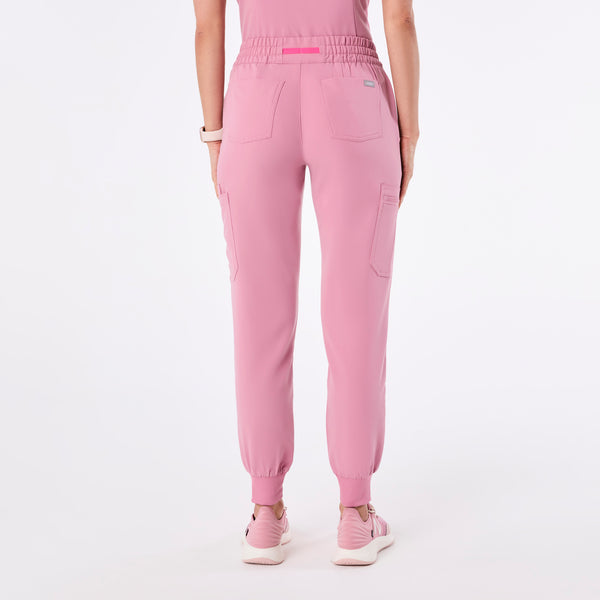 Women's Chalk Pink Uman Relaxed - Petite Jogger Scrub Pant