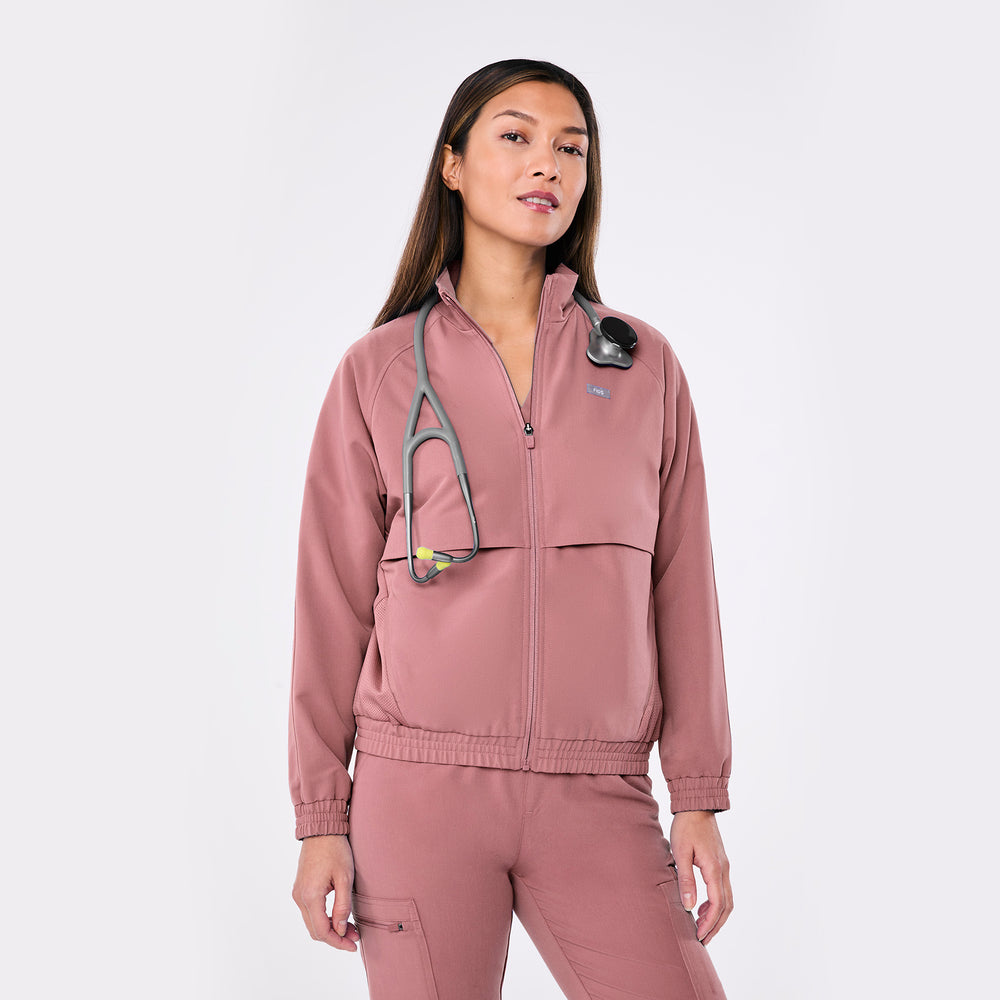 women's Mauve Sydney - Scrub Jacket