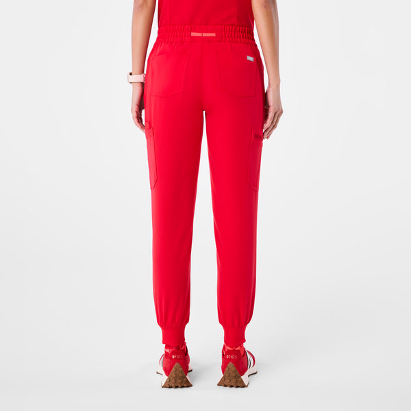 women's Pop Red Uman Relaxed - Jogger Scrub Pant