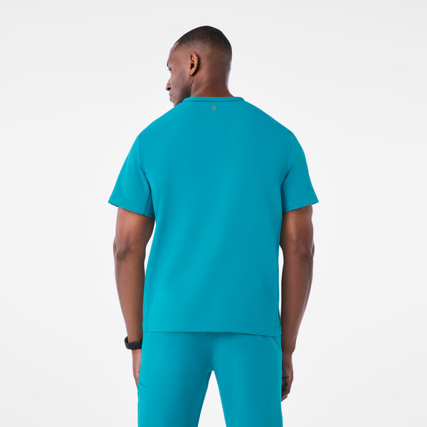 Men's Teal Howard V-Neck - Scrub Top