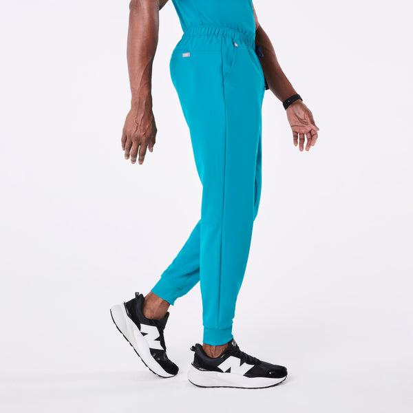 Men's Teal Tansen - Short Jogger Scrub Pant™