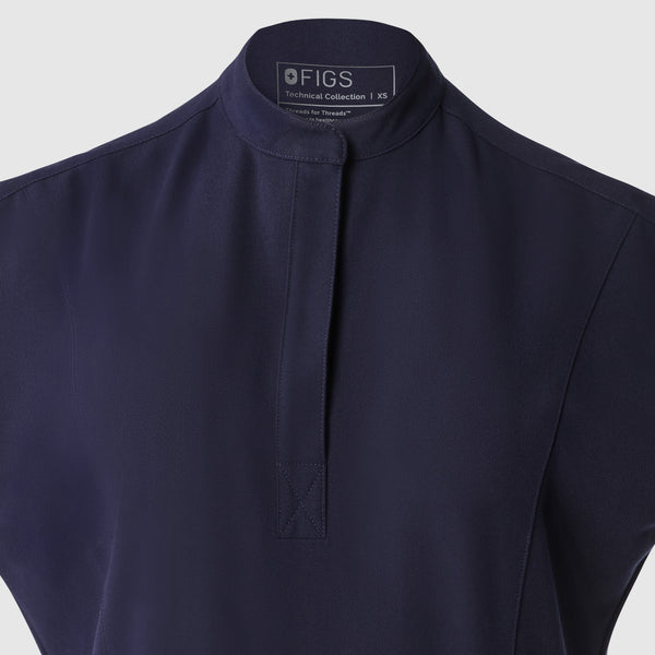 Embroidery: Navy
