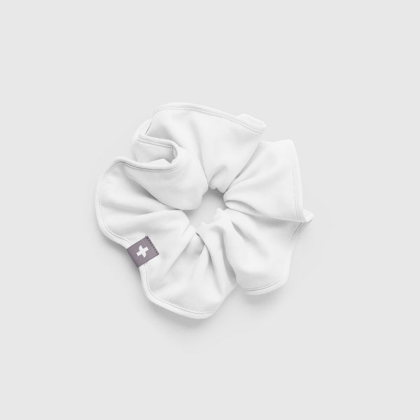 Optic White FIGS Scrunchie