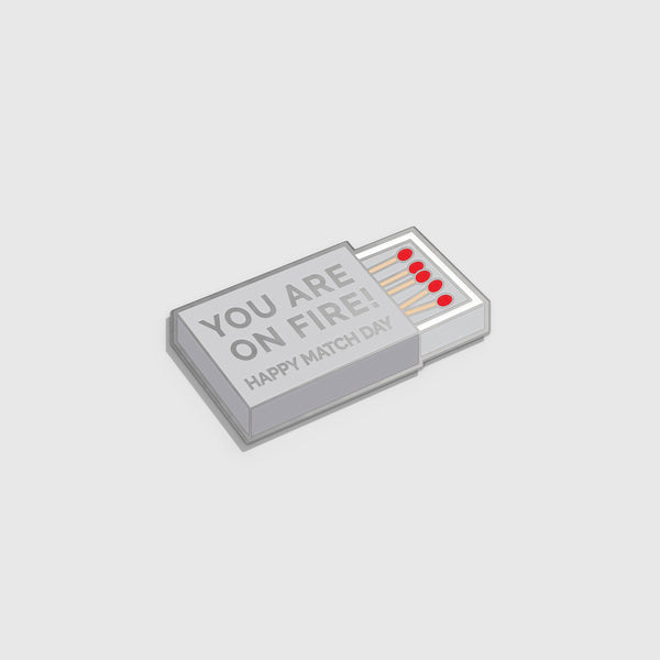 Match Day Enamel Pin