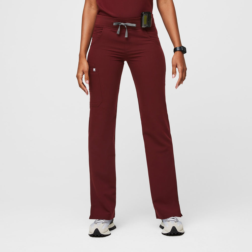 women's Burgundy Kade™ - Tall Cargo Scrub Pants (3XL - 6XL)