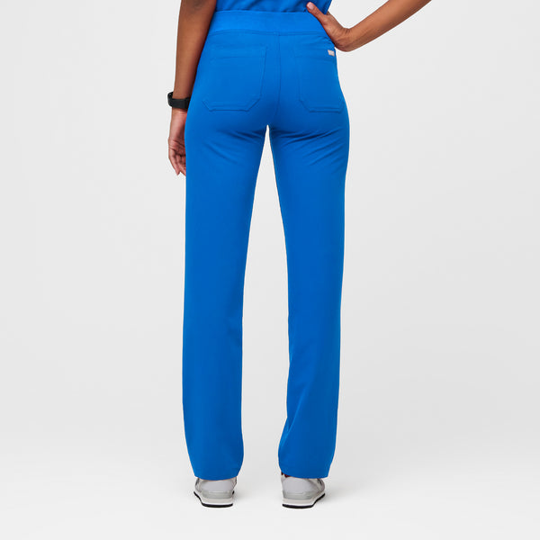 women's Royal Blue Livingston™ - Petite Basic Scrub Pants (3XL - 6XL)