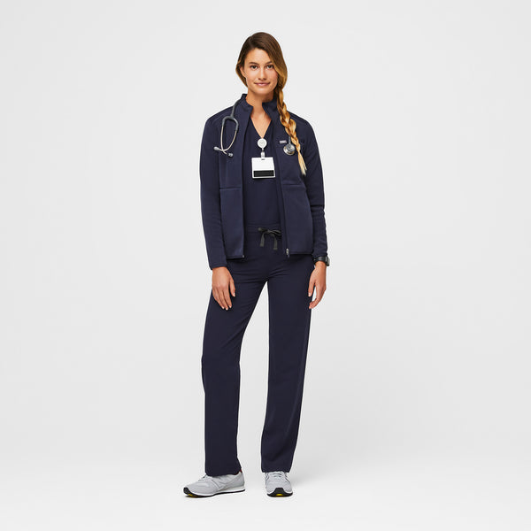 women's Navy Livingston™ - Petite Basic Scrub Pants (3XL - 6XL)