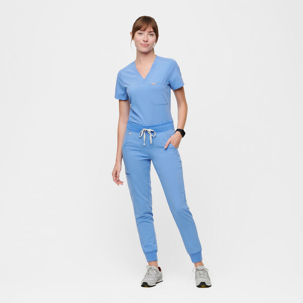 Women's Ceil Blue Zamora™ - Petite Jogger Scrub Pant