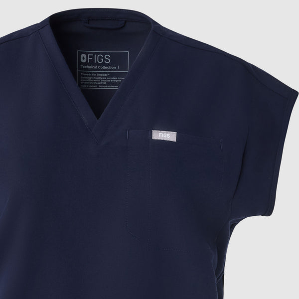 Embroidery: Navy