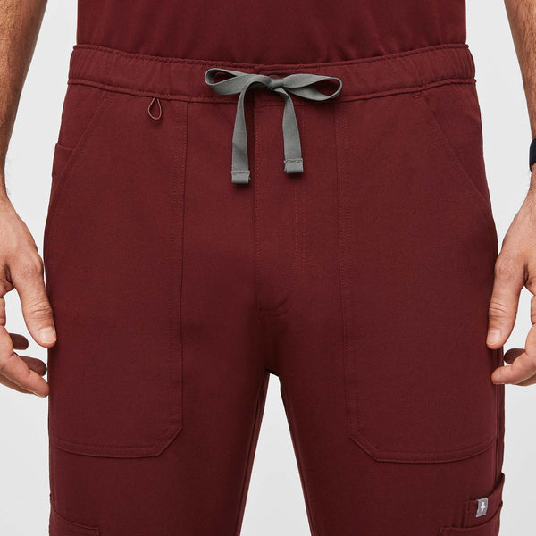 Men's Burgundy Cairo - Short Straight-Leg Scrub Pant™