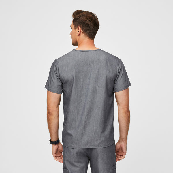 Men's Graphite Leon™ - Three-Pocket Scrub Top