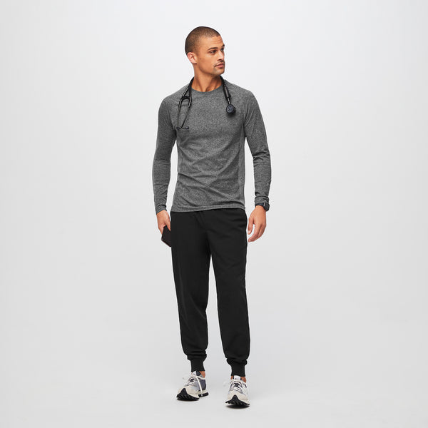 Men's Graphite Makato Seamless - Long-Sleeve Underscrub (3XL-6XL)