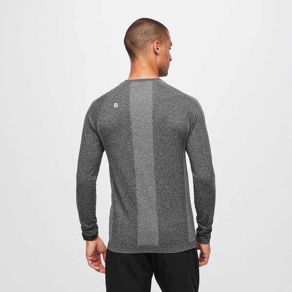 Men's Graphite Makato Seamless - Long-Sleeve Underscrub