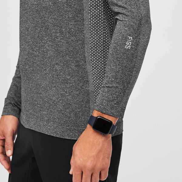 Men's Graphite Makato Seamless - Long-Sleeve Underscrub (3XL-6XL)