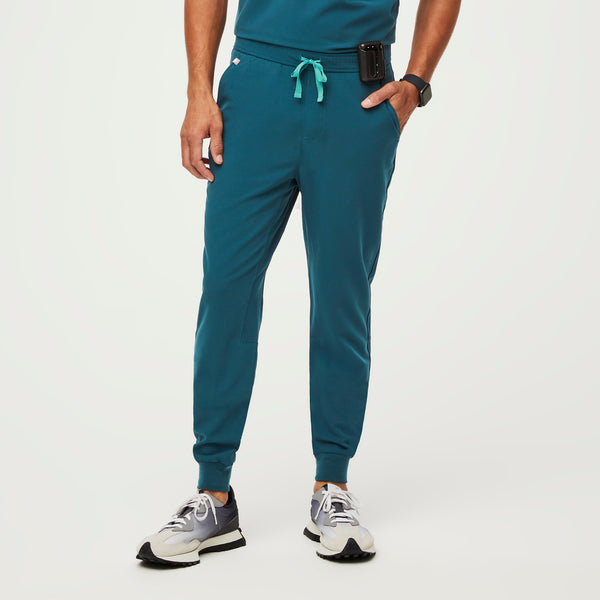 men's Caribbean Blue Slim Tansen™ -  Jogger Scrub Pants