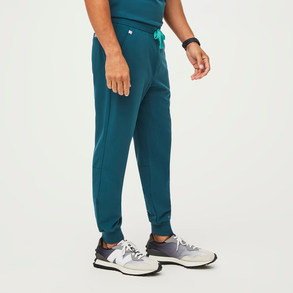 men's Caribbean Blue Slim Tansen™ -  Jogger Scrub Pants