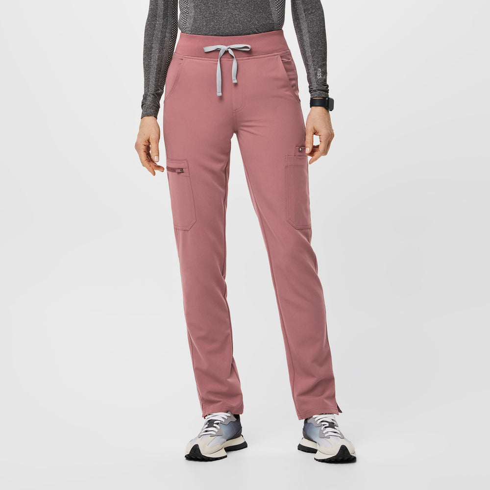 women's Mauve Yola™ High Waisted 2.0 - Skinny Scrub Pants