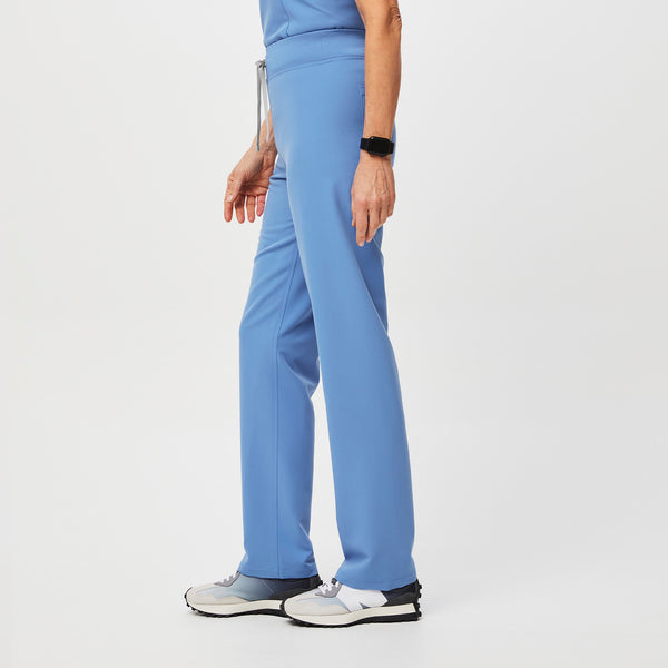 Women's Ceil Blue Livingston High-Rise - Tall Straight-Leg Scrub Pant™