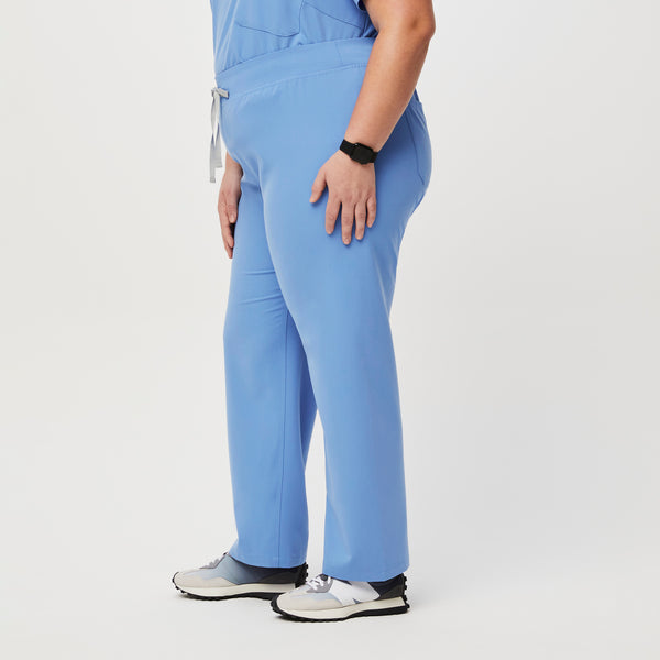 Women's Ceil Blue High-Rise Livingston - Straight-Leg Scrub Pant™ (3XL - 6XL)